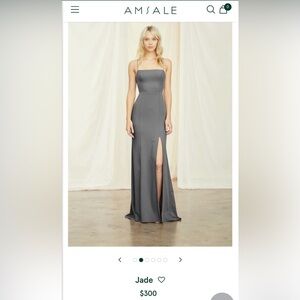 Formal Bridesmaid Dress